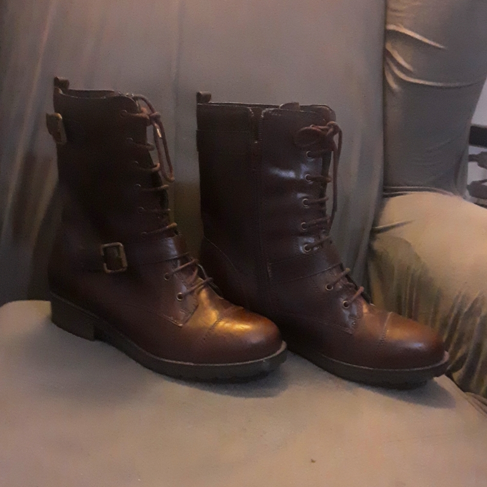 Lace up boots
